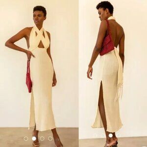 Savannah Morrow The Label Verita Dress Cream